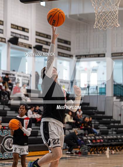 Thumbnail 2 in Cottonwood Classical Prep vs. Aztec ( Al Armendariz Tournament at Capital ) photogallery.