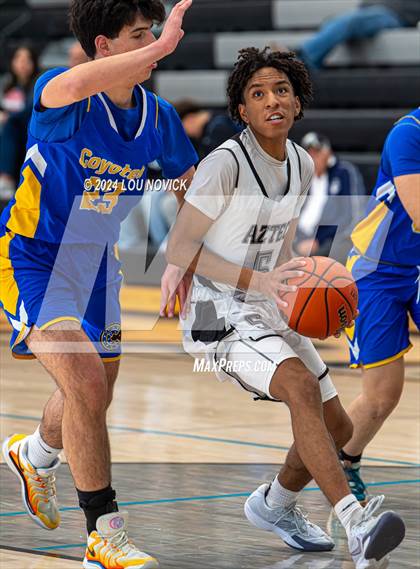 Thumbnail 1 in Cottonwood Classical Prep vs. Aztec ( Al Armendariz Tournament at Capital ) photogallery.