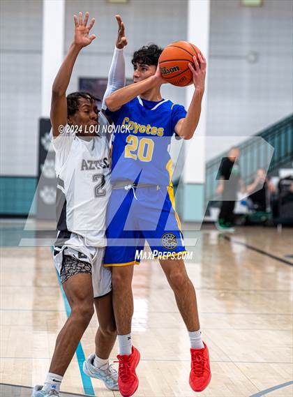 Thumbnail 2 in Cottonwood Classical Prep vs. Aztec ( Al Armendariz Tournament at Capital ) photogallery.