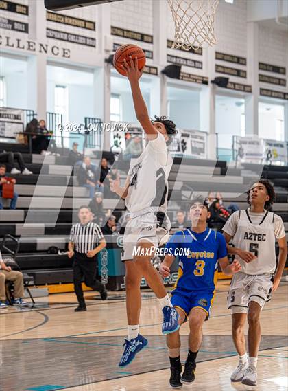 Thumbnail 1 in Cottonwood Classical Prep vs. Aztec ( Al Armendariz Tournament at Capital ) photogallery.