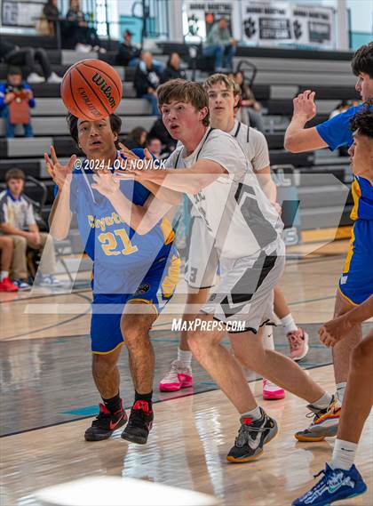 Thumbnail 2 in Cottonwood Classical Prep vs. Aztec ( Al Armendariz Tournament at Capital ) photogallery.