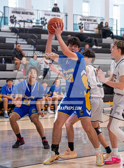 Thumbnail 3 in Cottonwood Classical Prep vs. Aztec ( Al Armendariz Tournament at Capital ) photogallery.