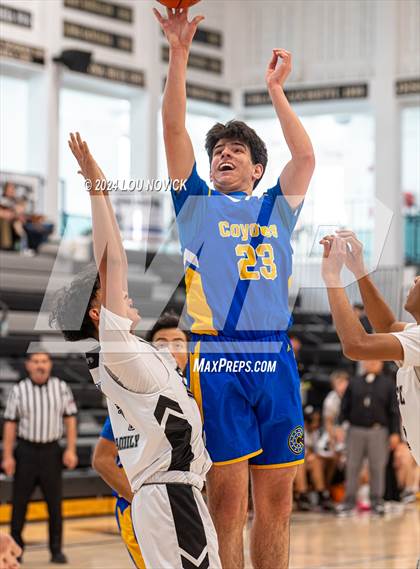 Thumbnail 1 in Cottonwood Classical Prep vs. Aztec ( Al Armendariz Tournament at Capital ) photogallery.