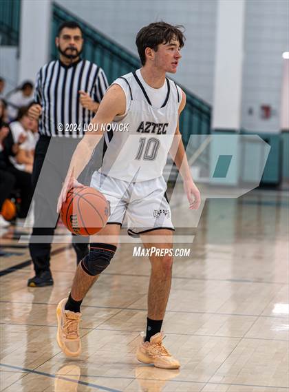 Thumbnail 2 in Cottonwood Classical Prep vs. Aztec ( Al Armendariz Tournament at Capital ) photogallery.