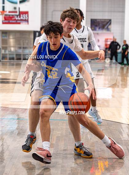 Thumbnail 3 in Cottonwood Classical Prep vs. Aztec ( Al Armendariz Tournament at Capital ) photogallery.
