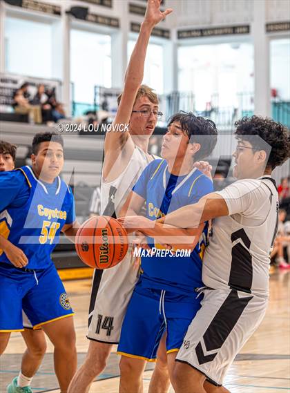 Thumbnail 1 in Cottonwood Classical Prep vs. Aztec ( Al Armendariz Tournament at Capital ) photogallery.