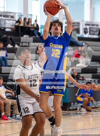 Thumbnail 1 in Cottonwood Classical Prep vs. Aztec ( Al Armendariz Tournament at Capital ) photogallery.