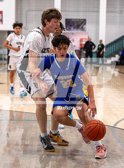 Thumbnail 1 in Cottonwood Classical Prep vs. Aztec ( Al Armendariz Tournament at Capital ) photogallery.