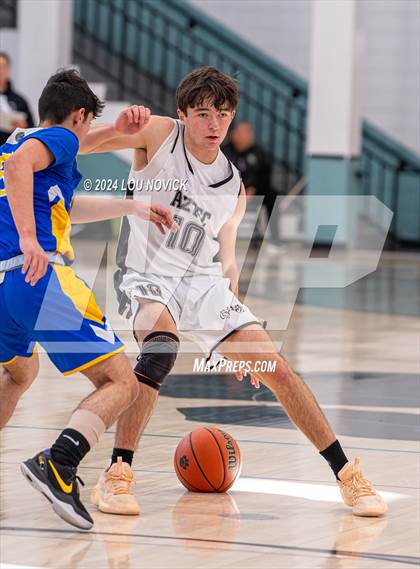 Thumbnail 3 in Cottonwood Classical Prep vs. Aztec ( Al Armendariz Tournament at Capital ) photogallery.