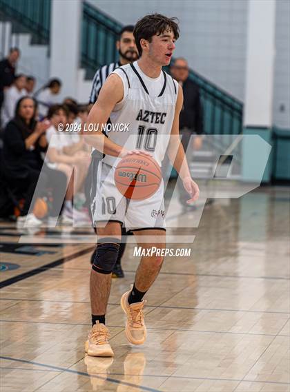 Thumbnail 1 in Cottonwood Classical Prep vs. Aztec ( Al Armendariz Tournament at Capital ) photogallery.