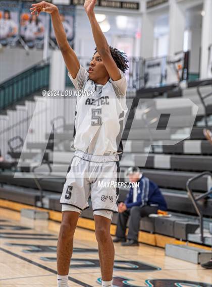 Thumbnail 2 in Cottonwood Classical Prep vs. Aztec ( Al Armendariz Tournament at Capital ) photogallery.