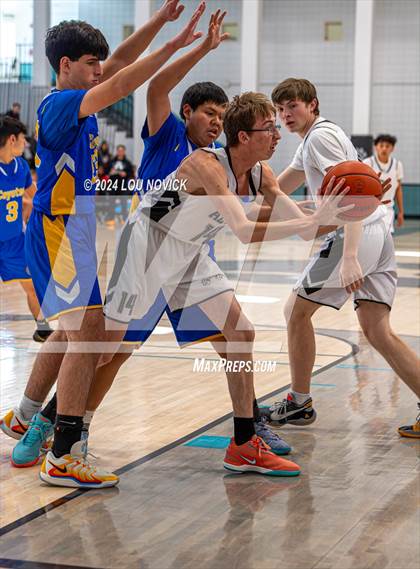 Thumbnail 2 in Cottonwood Classical Prep vs. Aztec ( Al Armendariz Tournament at Capital ) photogallery.