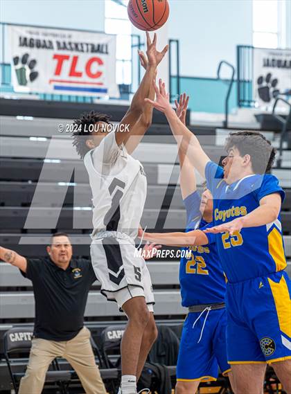 Thumbnail 3 in Cottonwood Classical Prep vs. Aztec ( Al Armendariz Tournament at Capital ) photogallery.