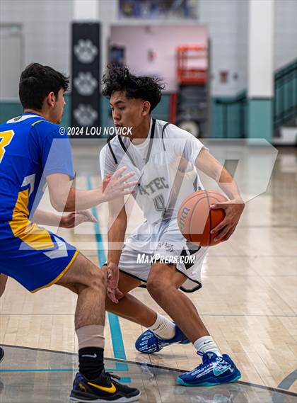 Thumbnail 2 in Cottonwood Classical Prep vs. Aztec ( Al Armendariz Tournament at Capital ) photogallery.