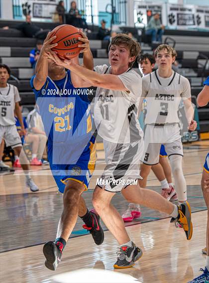 Thumbnail 1 in Cottonwood Classical Prep vs. Aztec ( Al Armendariz Tournament at Capital ) photogallery.