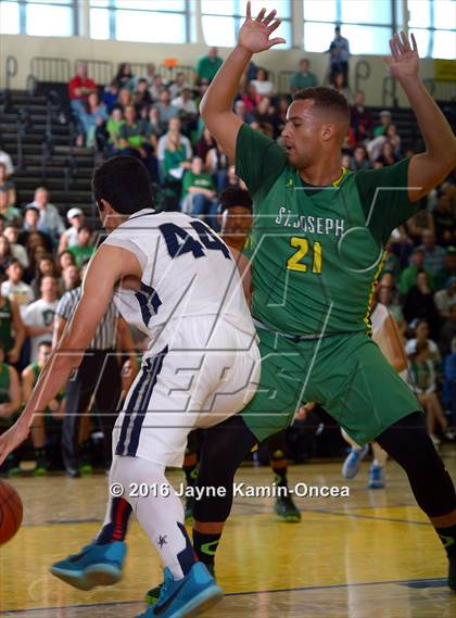 Thumbnail 2 in St. Joseph vs. Flintridge Prep (CIF SS 5AA Final)  photogallery.