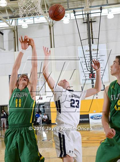 Thumbnail 2 in St. Joseph vs. Flintridge Prep (CIF SS 5AA Final)  photogallery.