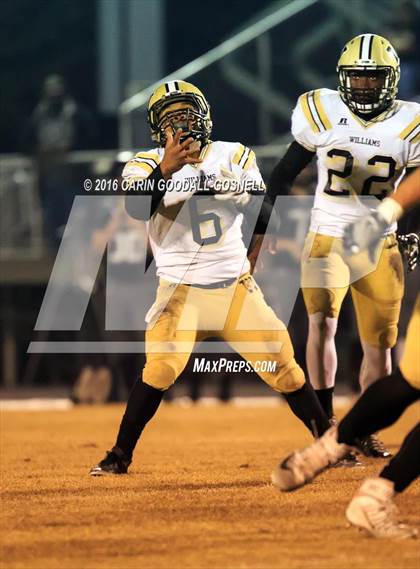 Thumbnail 2 in Walter M. Williams @ Havelock  (NCHSAA 3A 1st Round) photogallery.