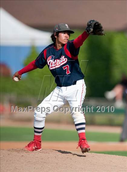 Thumbnail 3 in Oxford Academy vs. Desert Christian (CIF SS D6 Final) photogallery.