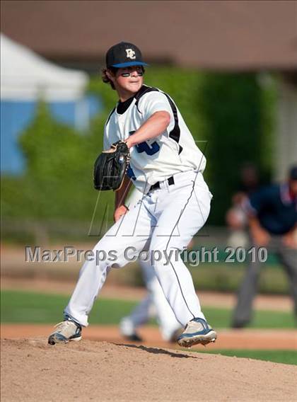 Thumbnail 1 in Oxford Academy vs. Desert Christian (CIF SS D6 Final) photogallery.