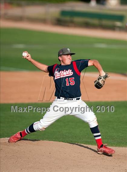 Thumbnail 2 in Oxford Academy vs. Desert Christian (CIF SS D6 Final) photogallery.