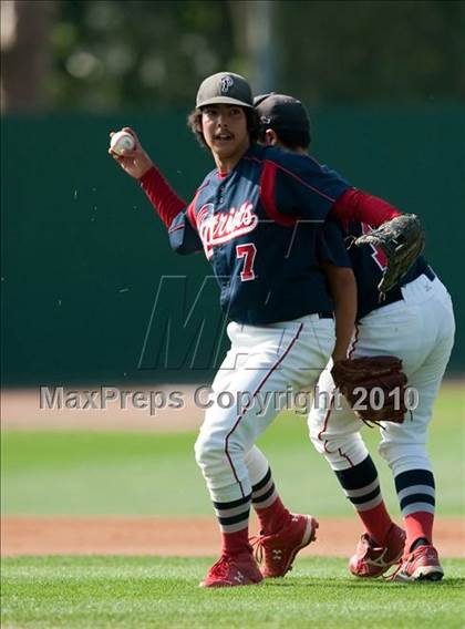 Thumbnail 3 in Oxford Academy vs. Desert Christian (CIF SS D6 Final) photogallery.