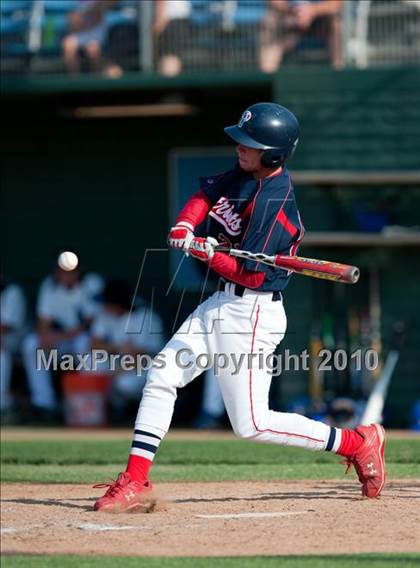 Thumbnail 2 in Oxford Academy vs. Desert Christian (CIF SS D6 Final) photogallery.