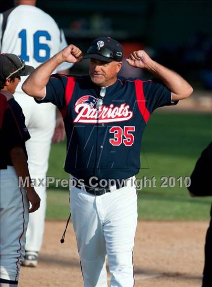 Thumbnail 2 in Oxford Academy vs. Desert Christian (CIF SS D6 Final) photogallery.