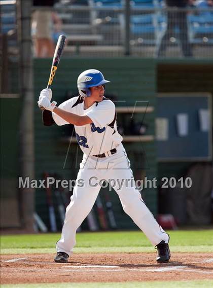 Thumbnail 1 in Oxford Academy vs. Desert Christian (CIF SS D6 Final) photogallery.