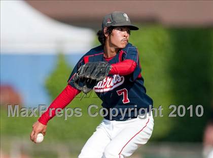 Thumbnail 3 in Oxford Academy vs. Desert Christian (CIF SS D6 Final) photogallery.