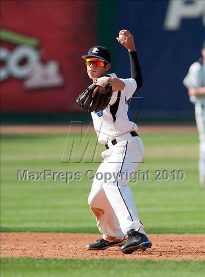 Thumbnail 3 in Oxford Academy vs. Desert Christian (CIF SS D6 Final) photogallery.