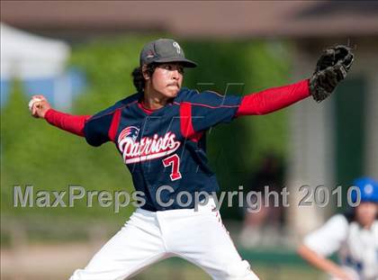 Thumbnail 3 in Oxford Academy vs. Desert Christian (CIF SS D6 Final) photogallery.