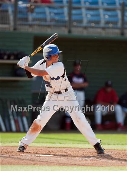 Thumbnail 1 in Oxford Academy vs. Desert Christian (CIF SS D6 Final) photogallery.