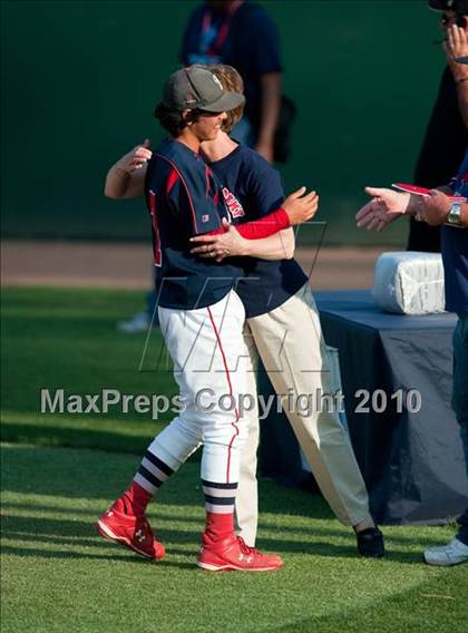 Thumbnail 3 in Oxford Academy vs. Desert Christian (CIF SS D6 Final) photogallery.