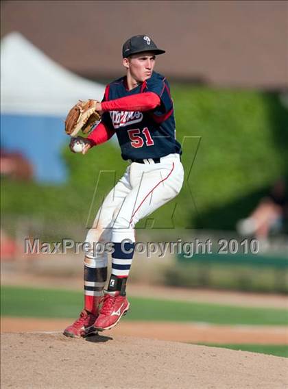 Thumbnail 1 in Oxford Academy vs. Desert Christian (CIF SS D6 Final) photogallery.