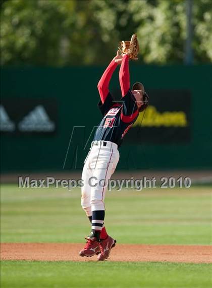 Thumbnail 2 in Oxford Academy vs. Desert Christian (CIF SS D6 Final) photogallery.