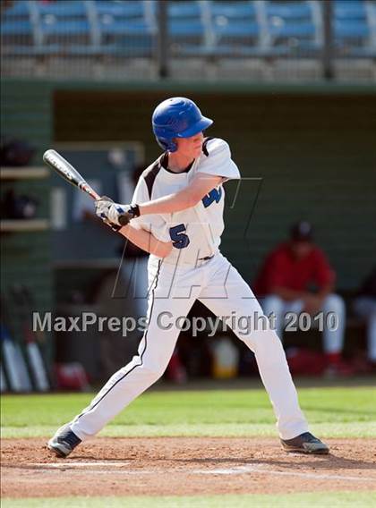 Thumbnail 1 in Oxford Academy vs. Desert Christian (CIF SS D6 Final) photogallery.