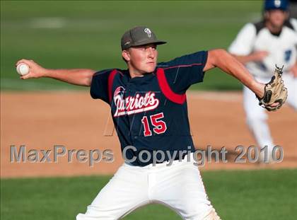 Thumbnail 1 in Oxford Academy vs. Desert Christian (CIF SS D6 Final) photogallery.