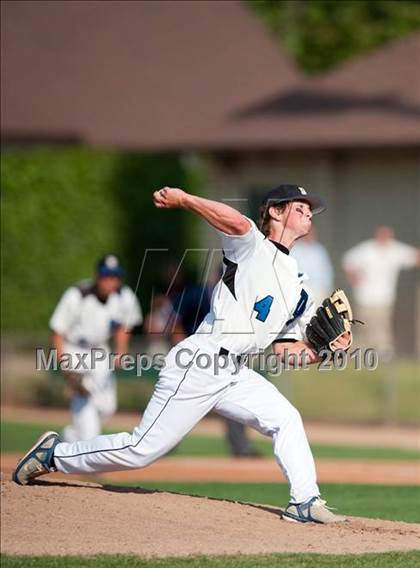 Thumbnail 3 in Oxford Academy vs. Desert Christian (CIF SS D6 Final) photogallery.