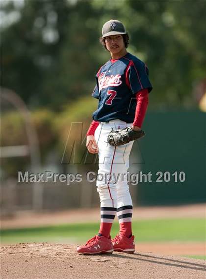 Thumbnail 2 in Oxford Academy vs. Desert Christian (CIF SS D6 Final) photogallery.