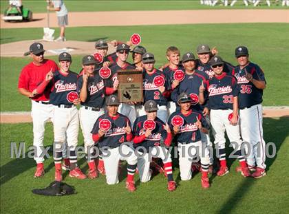 Thumbnail 1 in Oxford Academy vs. Desert Christian (CIF SS D6 Final) photogallery.