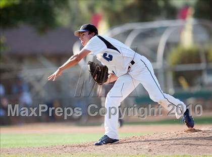 Thumbnail 1 in Oxford Academy vs. Desert Christian (CIF SS D6 Final) photogallery.