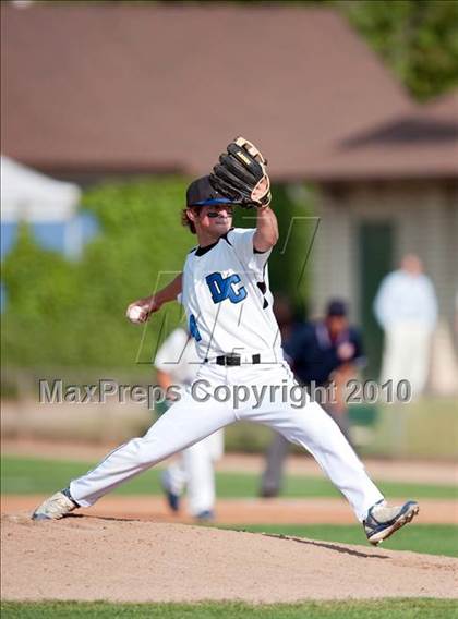 Thumbnail 2 in Oxford Academy vs. Desert Christian (CIF SS D6 Final) photogallery.