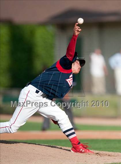 Thumbnail 3 in Oxford Academy vs. Desert Christian (CIF SS D6 Final) photogallery.