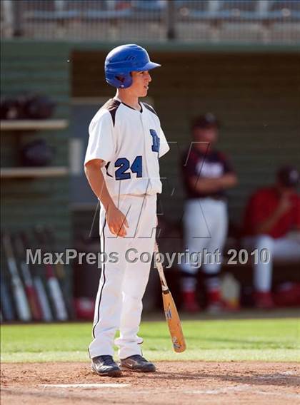 Thumbnail 1 in Oxford Academy vs. Desert Christian (CIF SS D6 Final) photogallery.