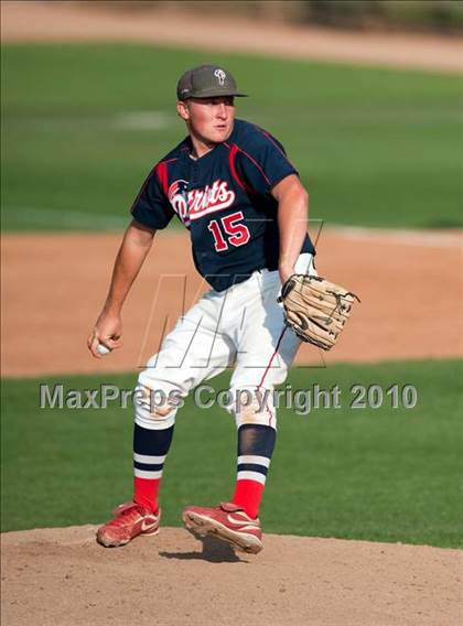 Thumbnail 3 in Oxford Academy vs. Desert Christian (CIF SS D6 Final) photogallery.