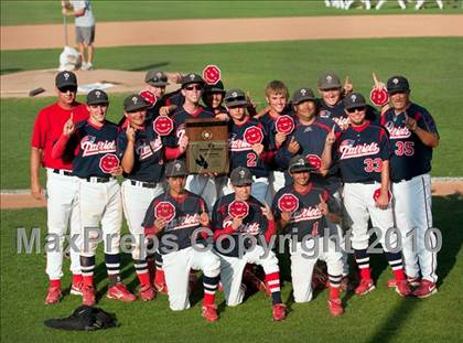 Thumbnail 2 in Oxford Academy vs. Desert Christian (CIF SS D6 Final) photogallery.