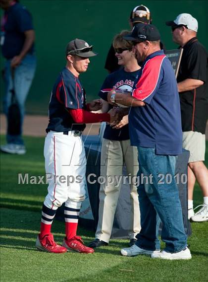 Thumbnail 1 in Oxford Academy vs. Desert Christian (CIF SS D6 Final) photogallery.
