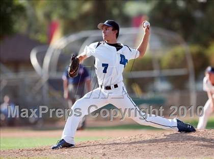 Thumbnail 1 in Oxford Academy vs. Desert Christian (CIF SS D6 Final) photogallery.