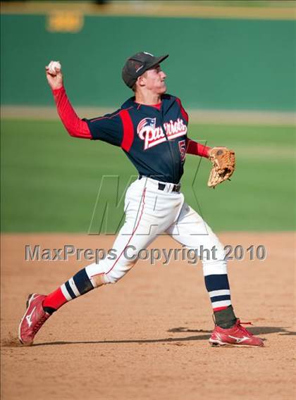 Thumbnail 1 in Oxford Academy vs. Desert Christian (CIF SS D6 Final) photogallery.